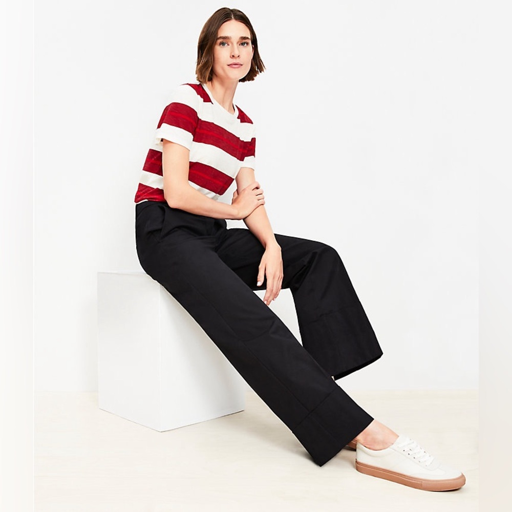 NWT LOFT Full Length Straight Pants